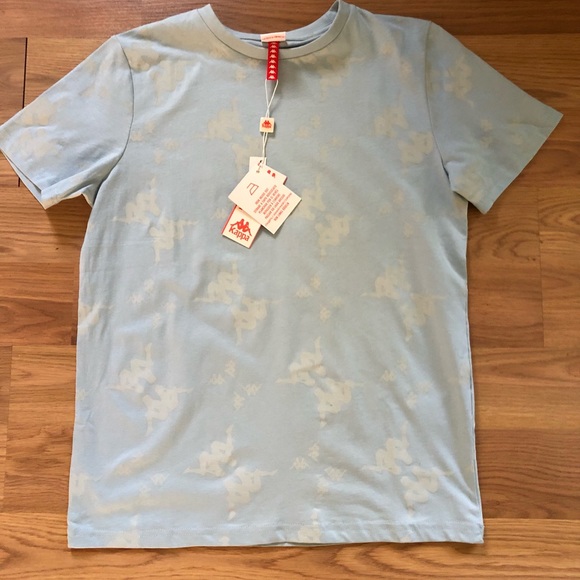 KAPPA~Youth Unisex Baby Blue T-Shirt - Picture 1 of 9